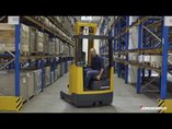Ричтрак Jungheinrich ETV 216. Демонстрация