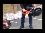 Демонстрация работы бензореза Oleo-Mac 963 TTA 14\